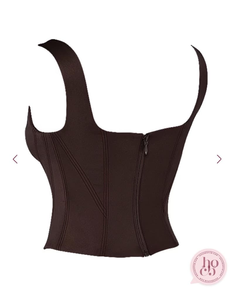 House Of CB Brown Rafa Corset - Image 3