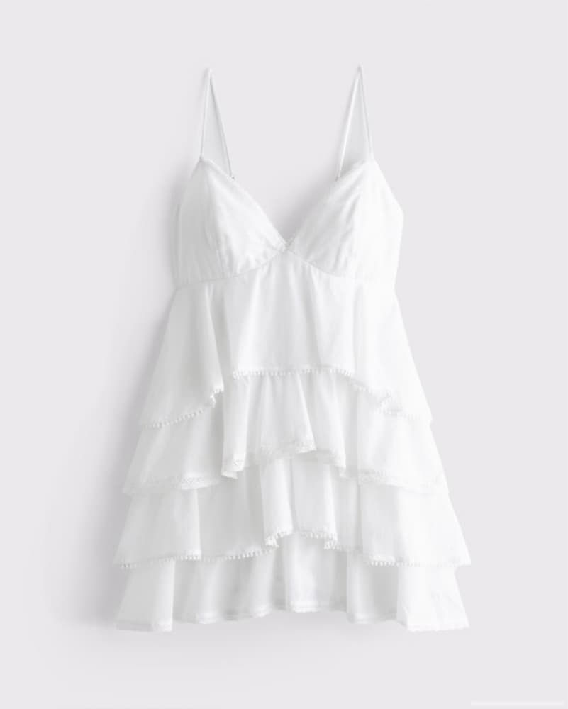 A&F Ruffle Mini Dress - Image 2