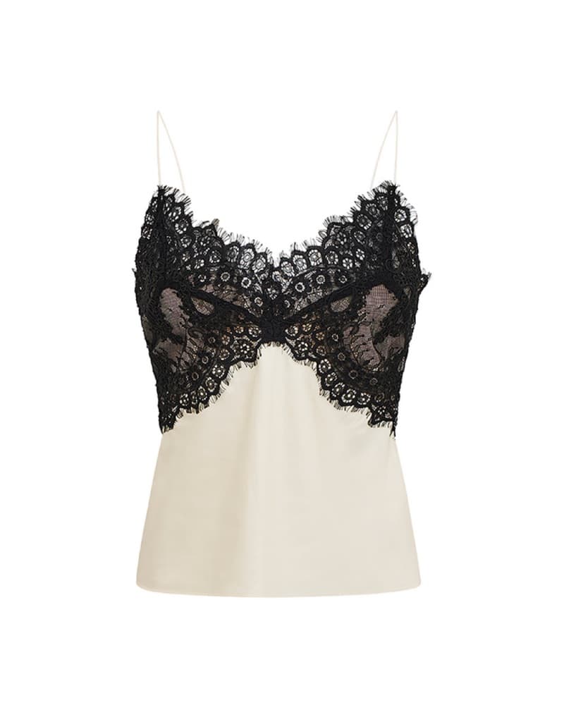 LoveShackFancy Talulah Silk Top - Image 4
