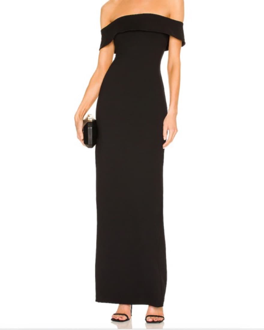 Lovers and Friends Blac Gown - Image 1