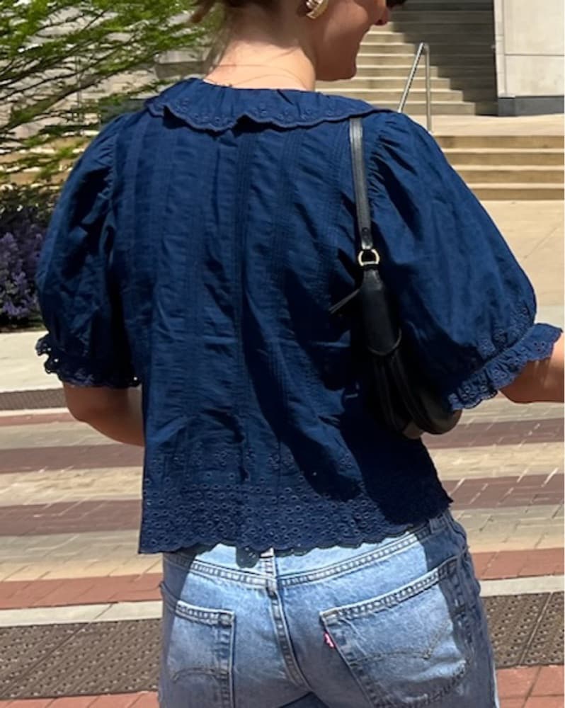Gap × DÔEN Eyelet Shirt - Image 5
