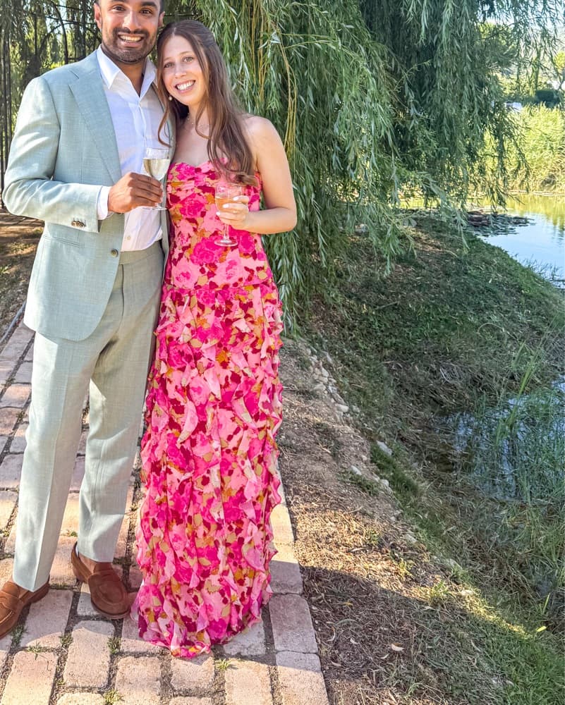 Lovers And Friends Pink Tracie Gown - Image 1