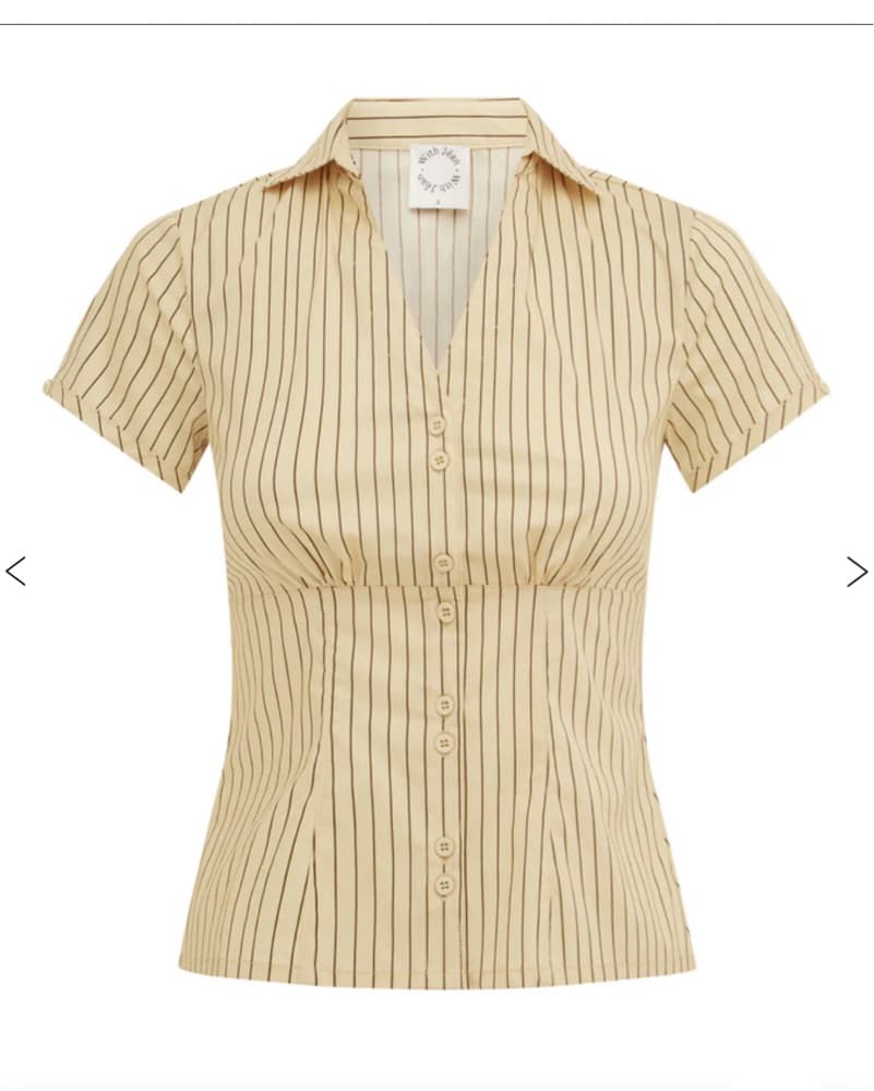 With Jean Mikayla Top | Beige - Image 3