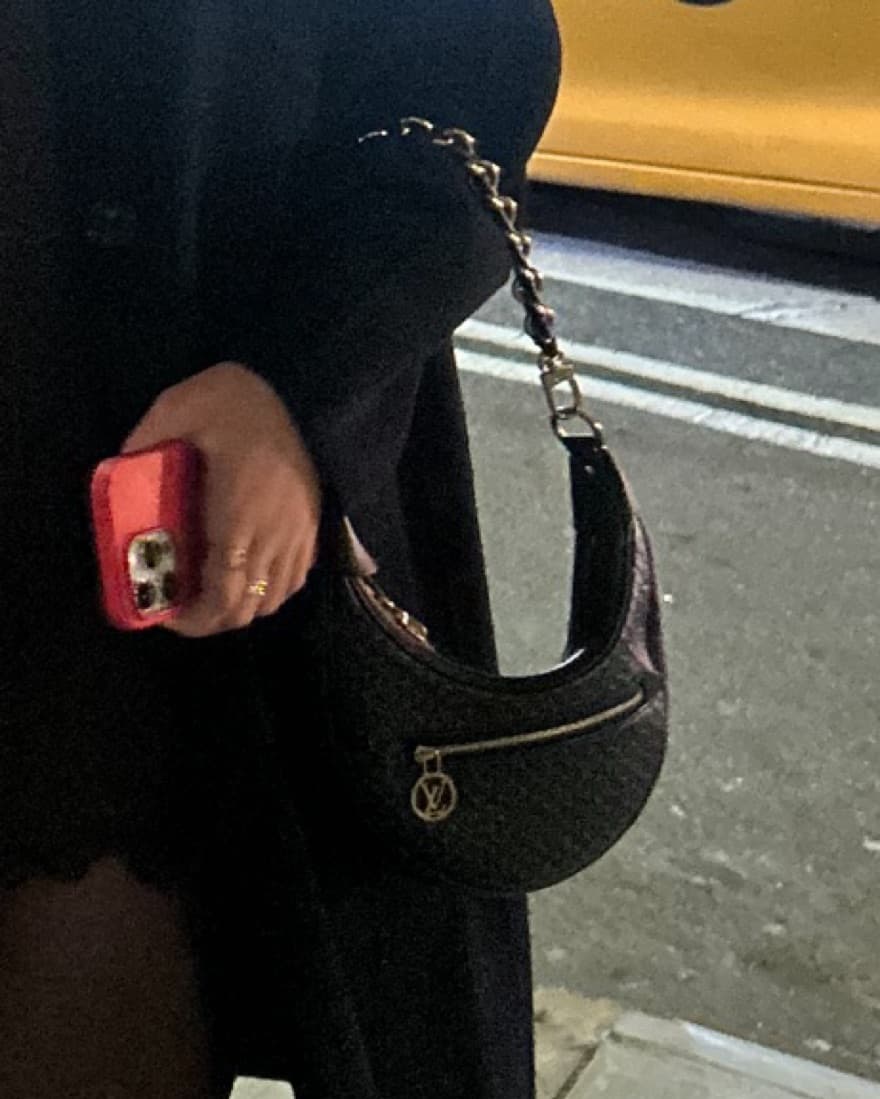 Louis Vuitton Monogram Leather Moon Bag - Image 1