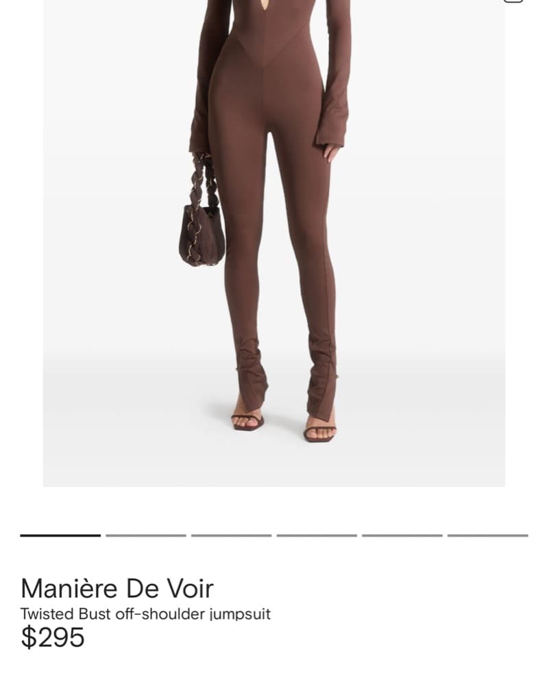 Briwn Manière De Voir Jumpsuit - Image 1