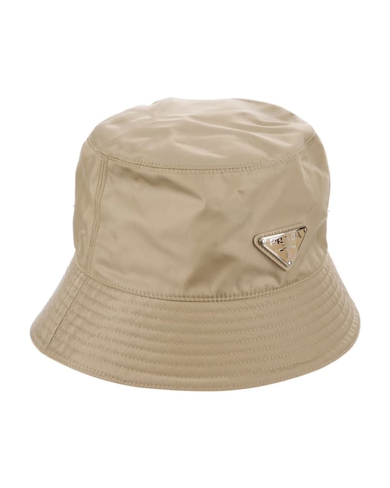 Prada Nylon Tan Bucket Hat  - Image 1