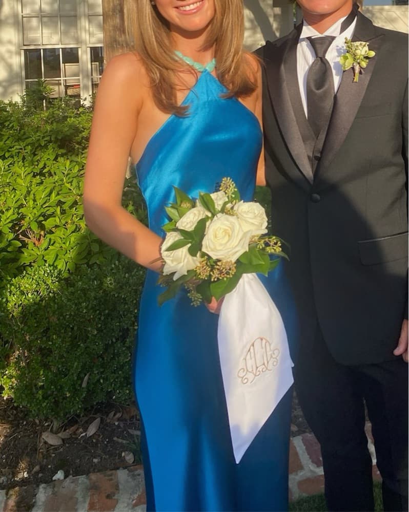 STAUD Blue Cadence Dress - Image 3