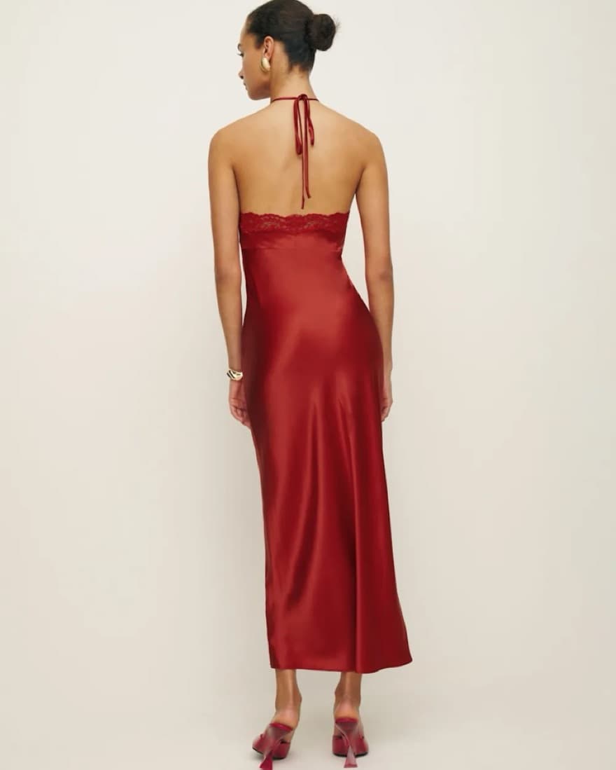 Reformation Aara Silk Dress  - Image 3