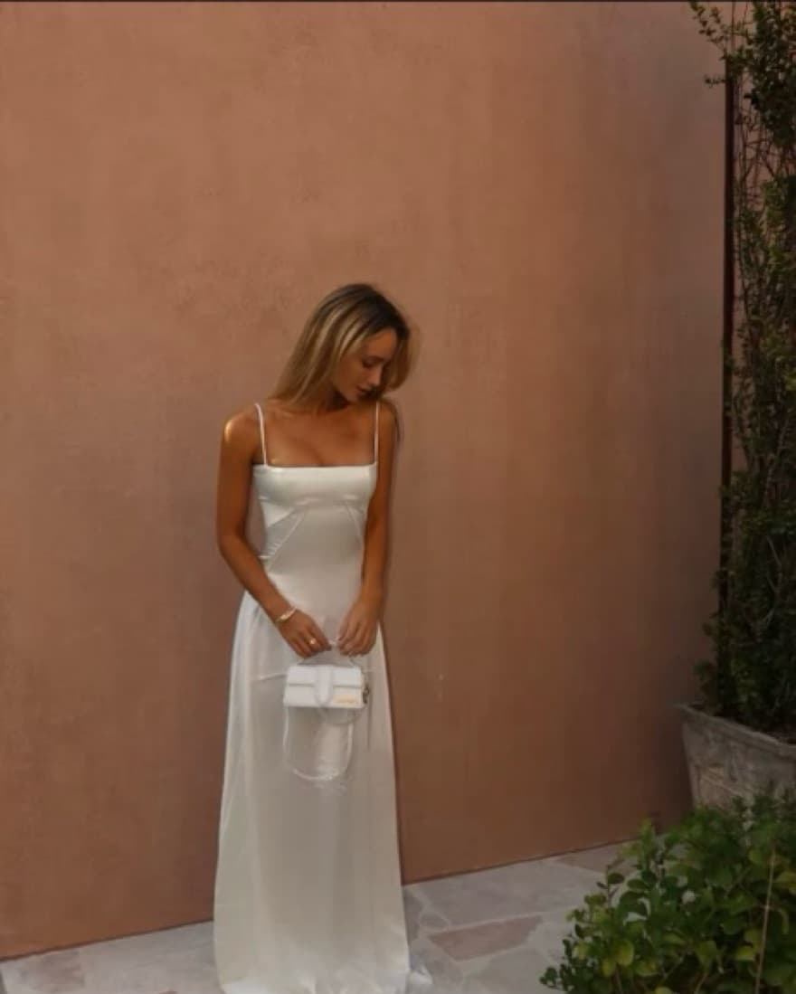 House of CB Anabella White Maxi Dress - Image 1