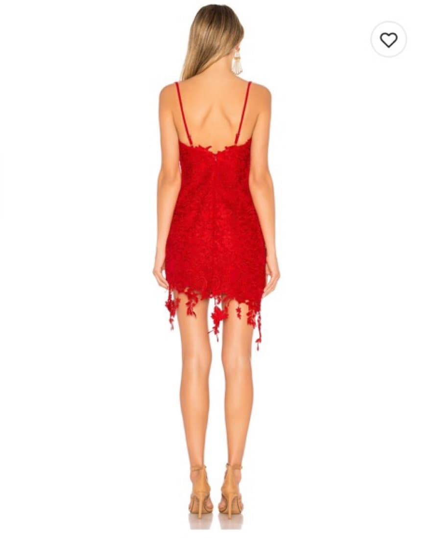 revolve Red Lace Dress  - Image 2