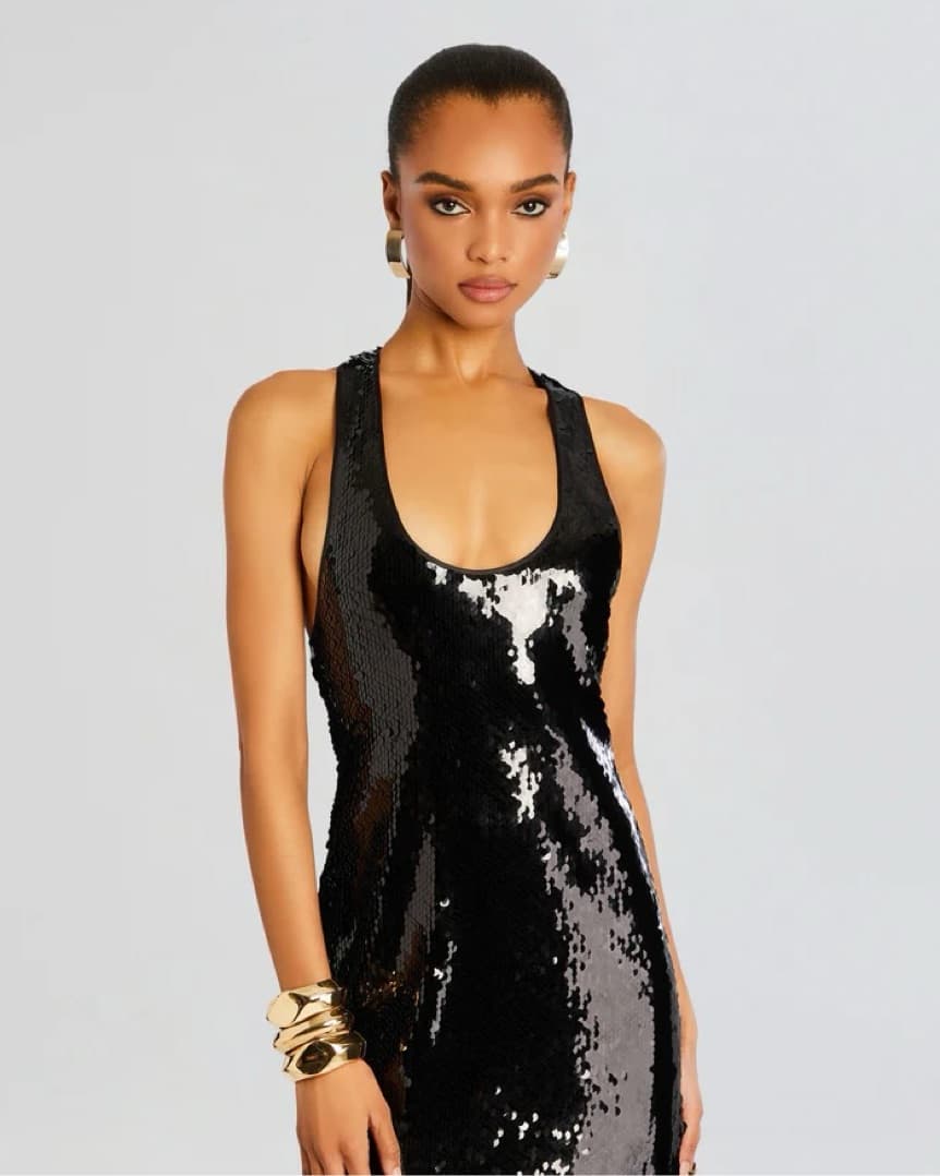 Retrofete Sequin Dress - Image 3