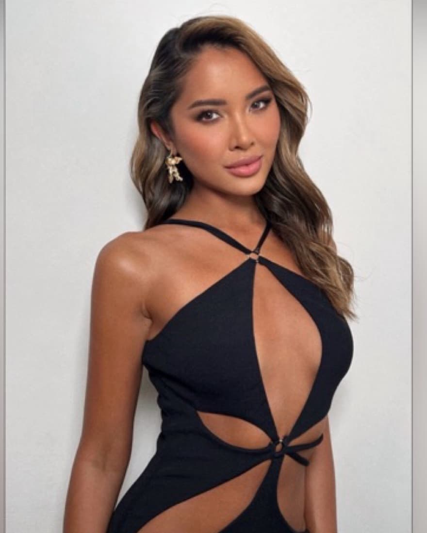 PatBo Asterisk Black Cutout Dress - Image 4
