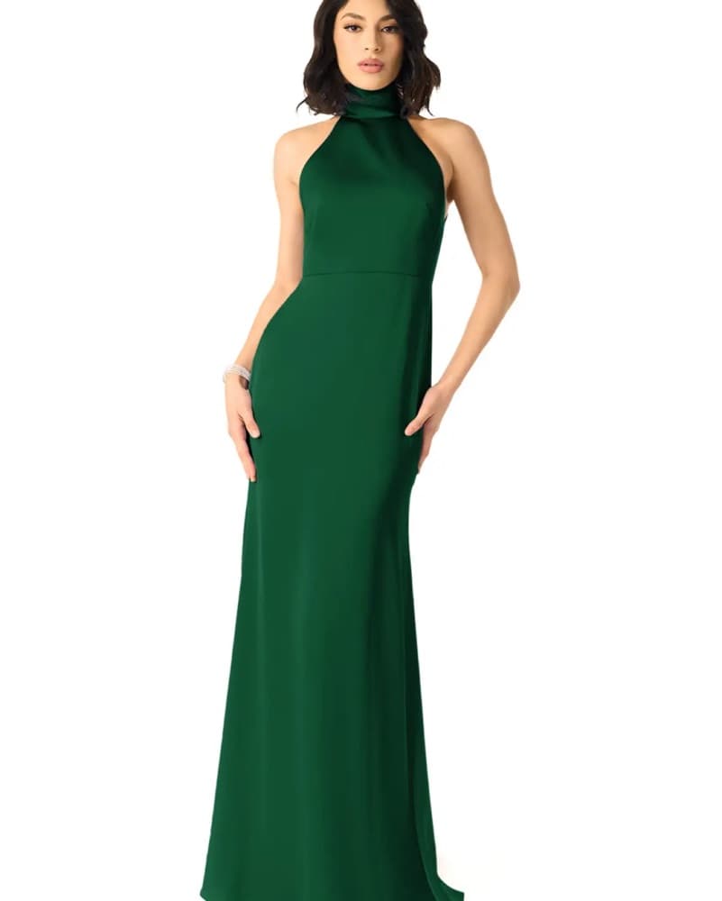 Dark Green Azazie Formal Dress  - Image 1