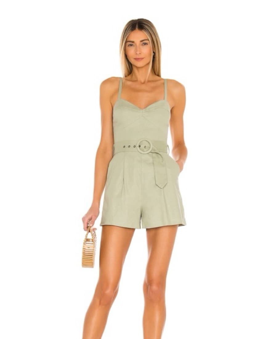 Sage Green Romper - Image 1