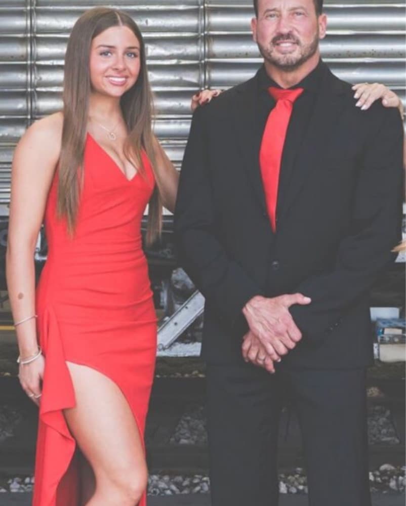 Red Slit Dress - Image 2