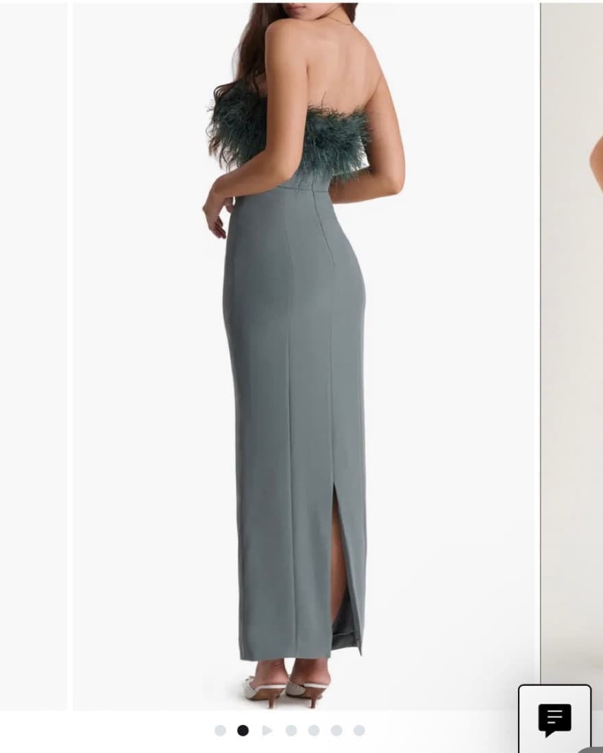 House Of CB Juliene Strapless dress - Image 4