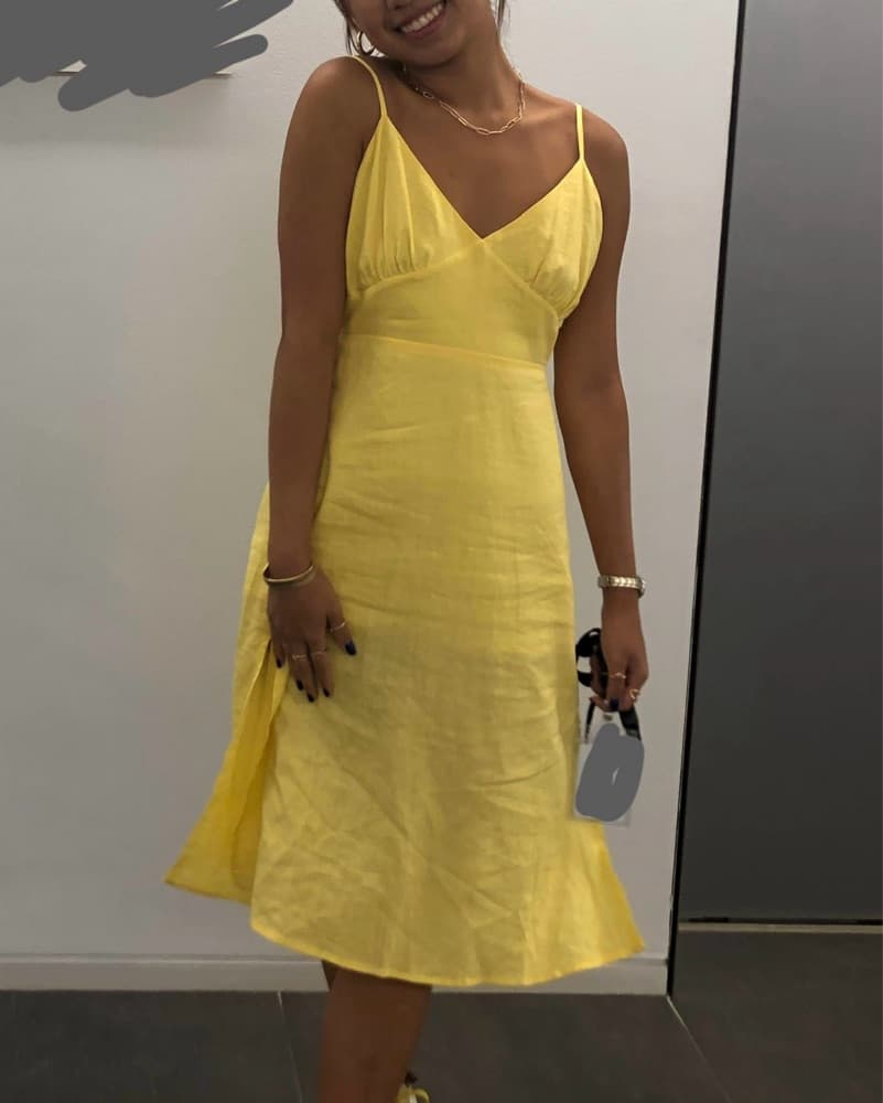 Yellow Summery Sundress - Image 2