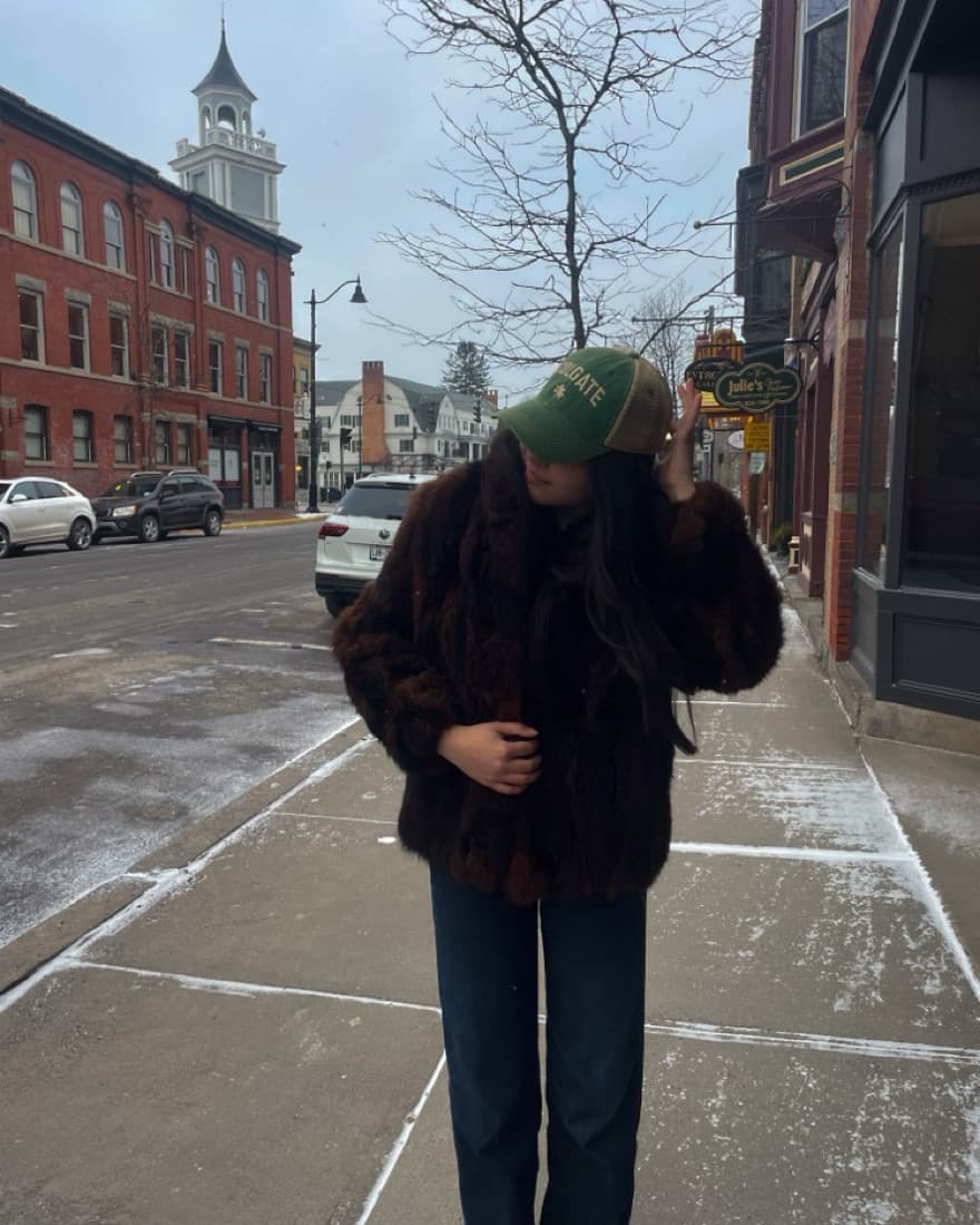 Vintage Fur Coat - Image 1