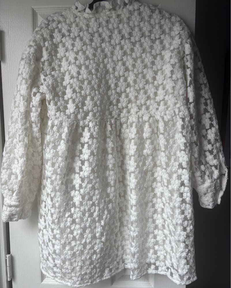 Elegant Floral Lace Dress - Image 5