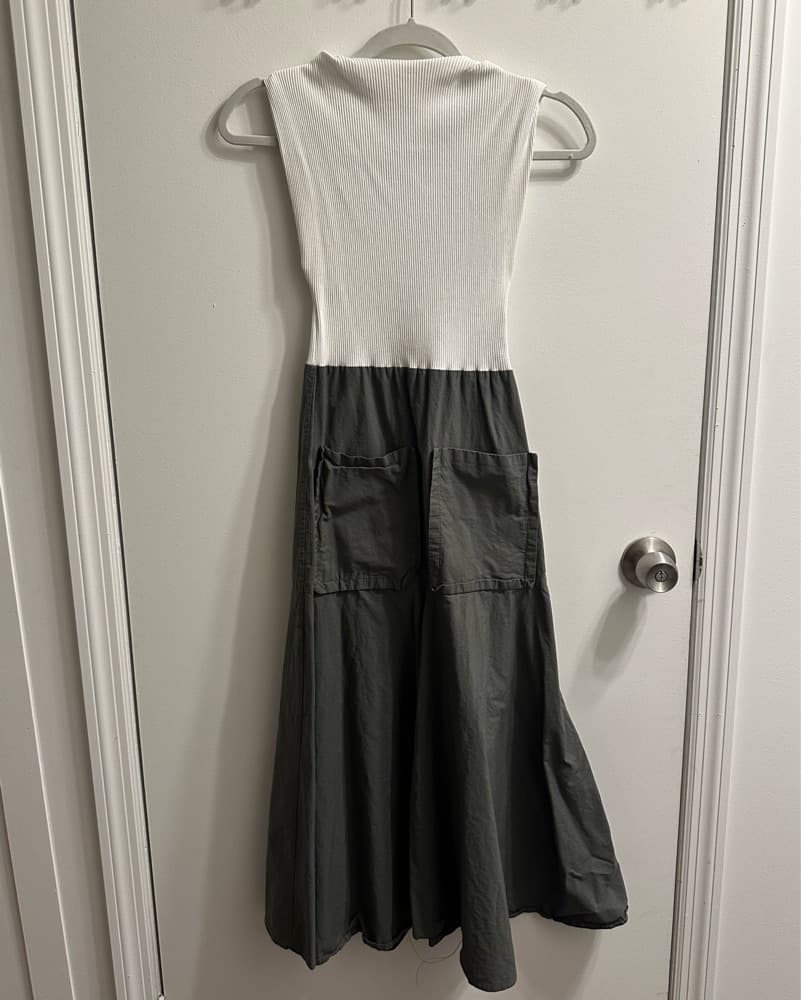 Zara Midi Dress With Pockets - Image 2
