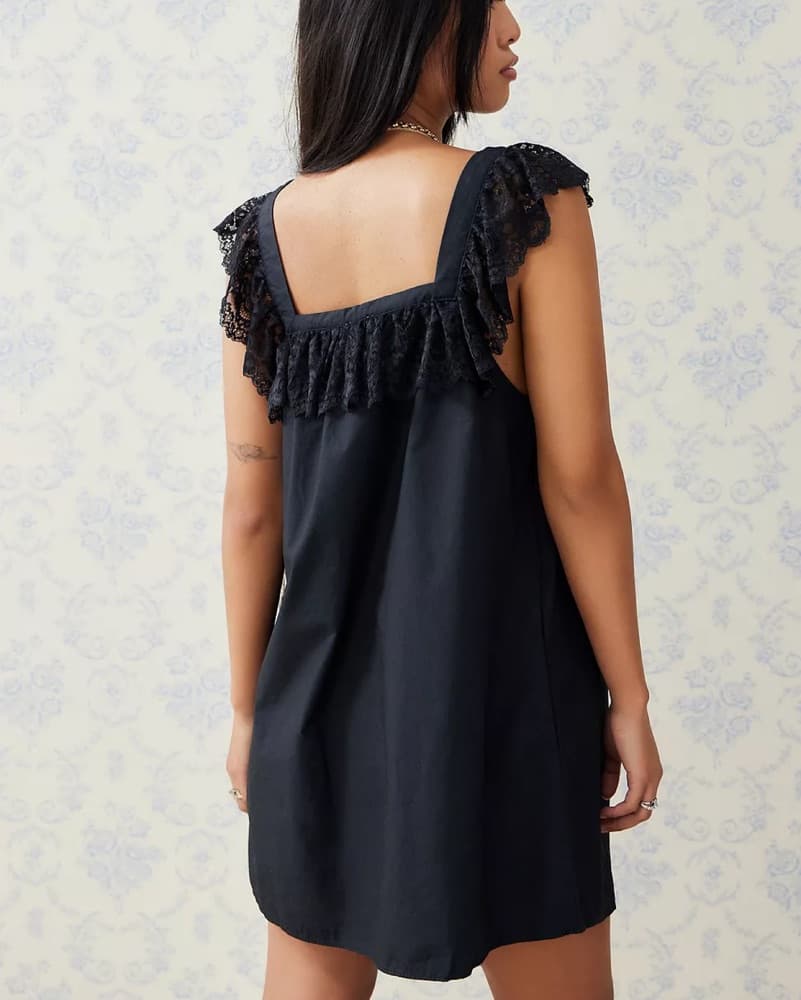 Black Kimchi Blue Mini Dress - Image 2