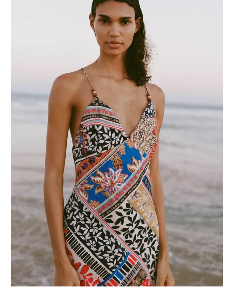 Zara Patchwork Print Dress  - Image 2