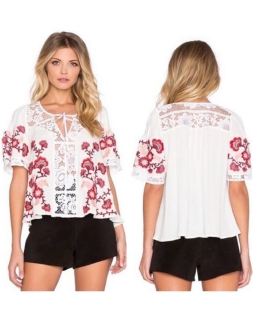 Forloveandlemons Emboridered Top - Image 1