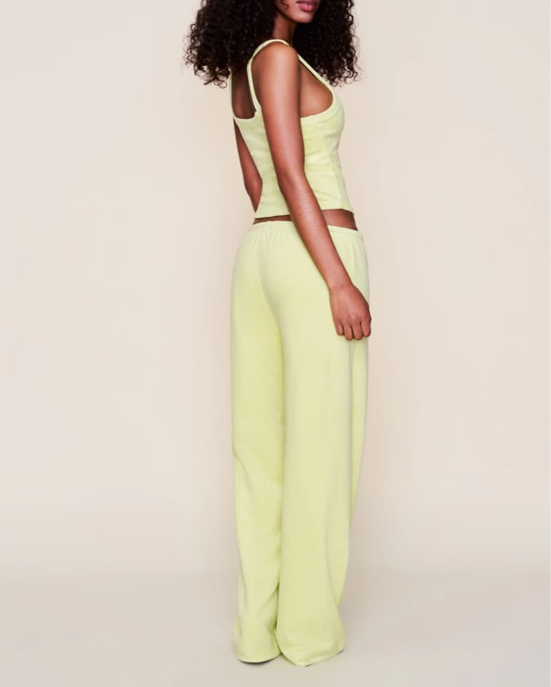 Danielle Guizio Terry Set Key Lime - Image 3