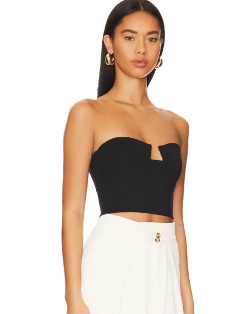 Revolve Susana Monaco Wire Crop Top - Image 1