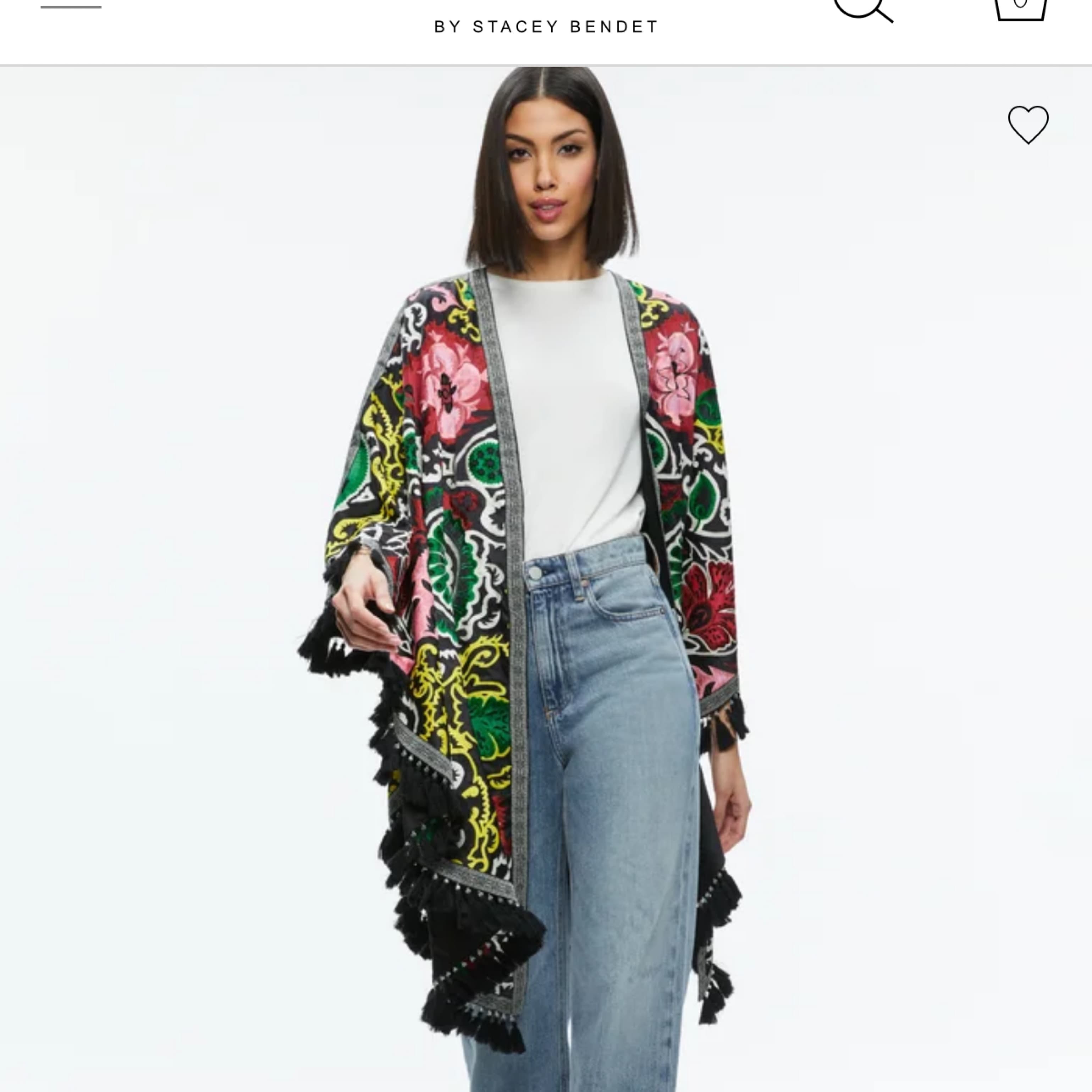 Alice + Olivia Nadine Embellished Shawl - Image 3