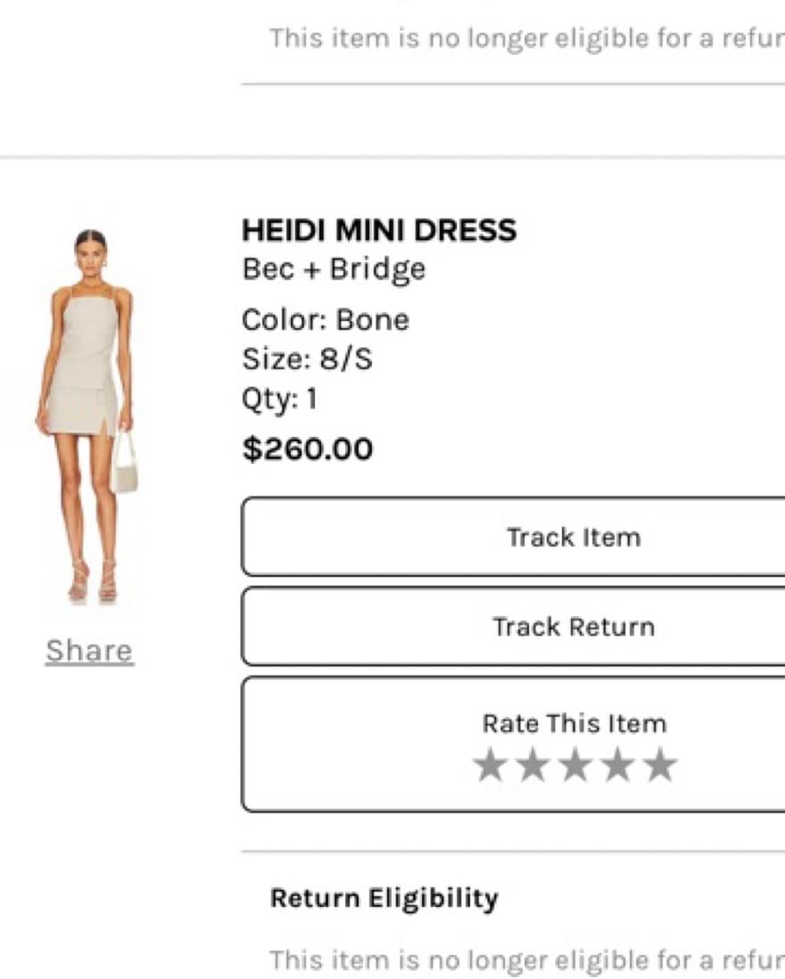 Bec + Bridge Mini Dress - Image 6