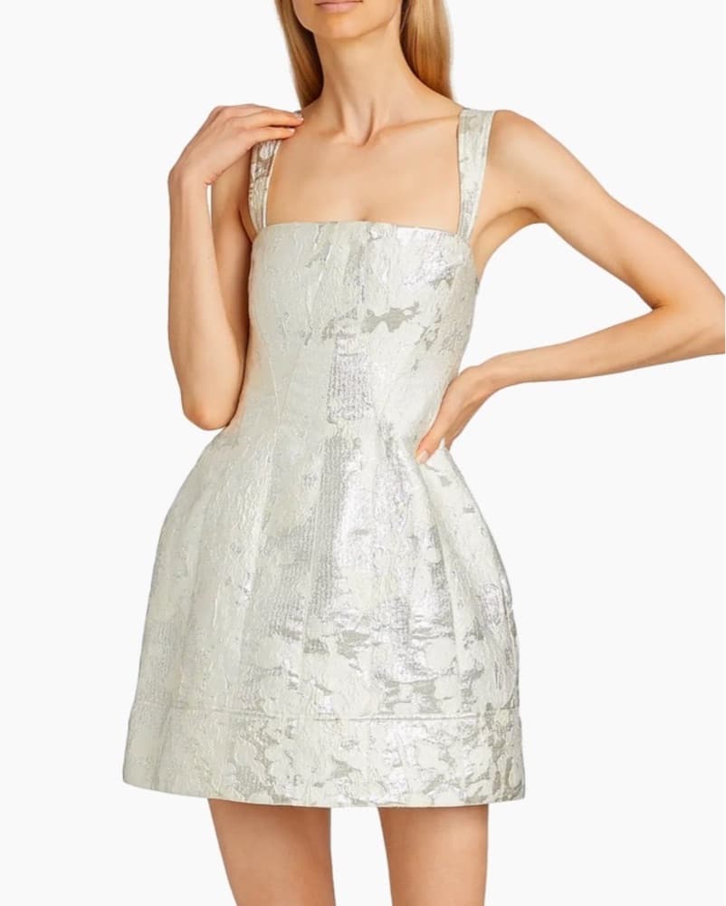 Jonathan Simkhai Metallic Dress  - Image 1