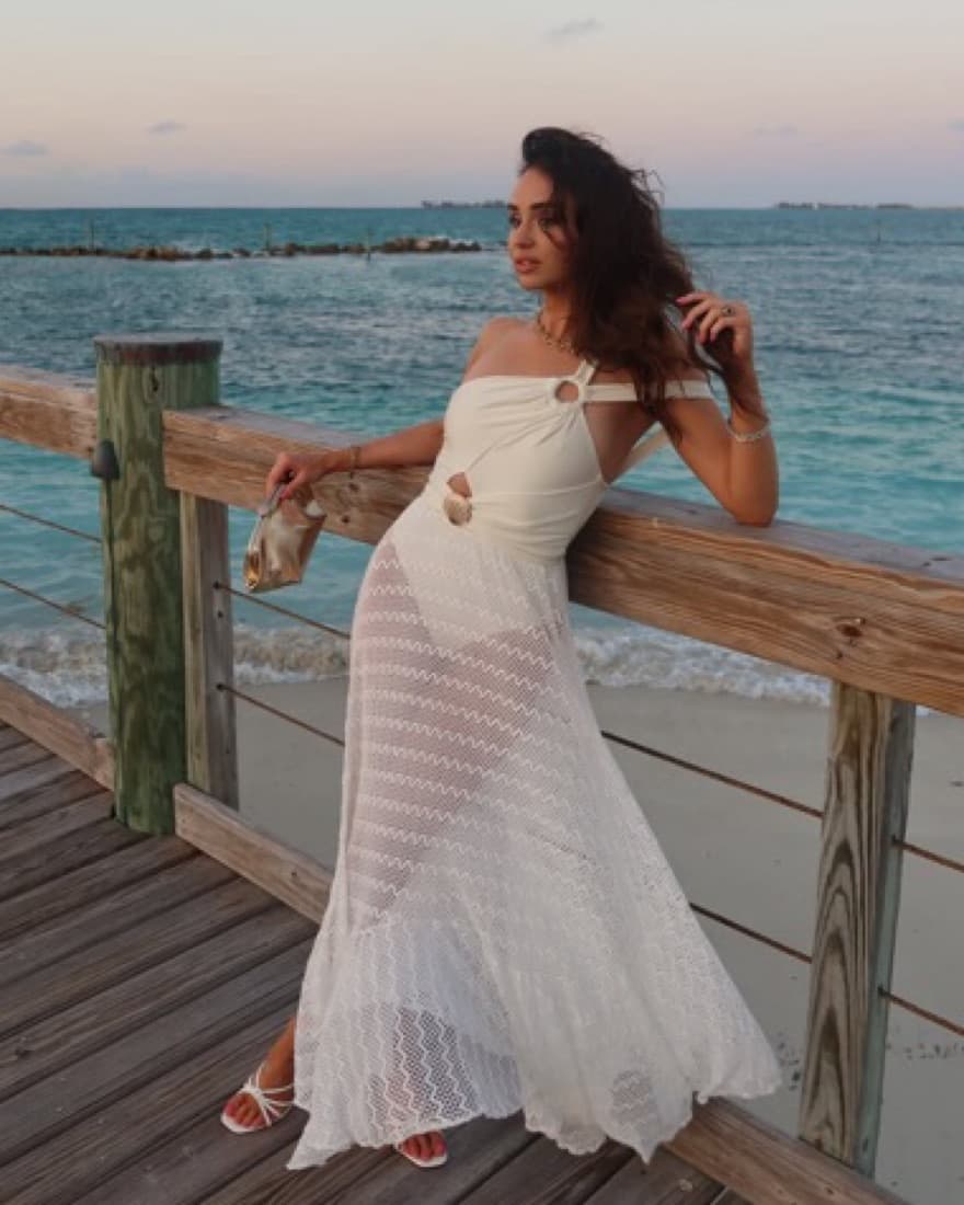 Patbo Lace Maxi Dress - Image 1