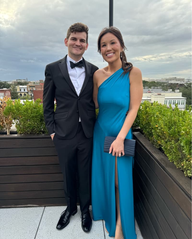 One Shoulder Evening Gown - Image 1