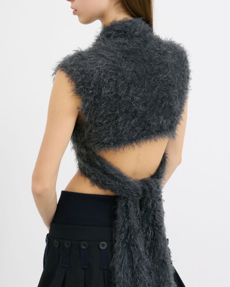 Vintage Cop Copine Wrap Top - Image 2