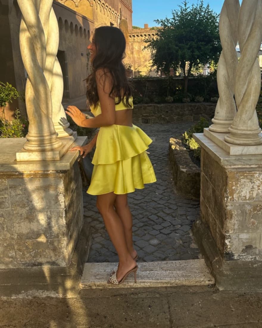 Zara ruffle mini dress - Image 2