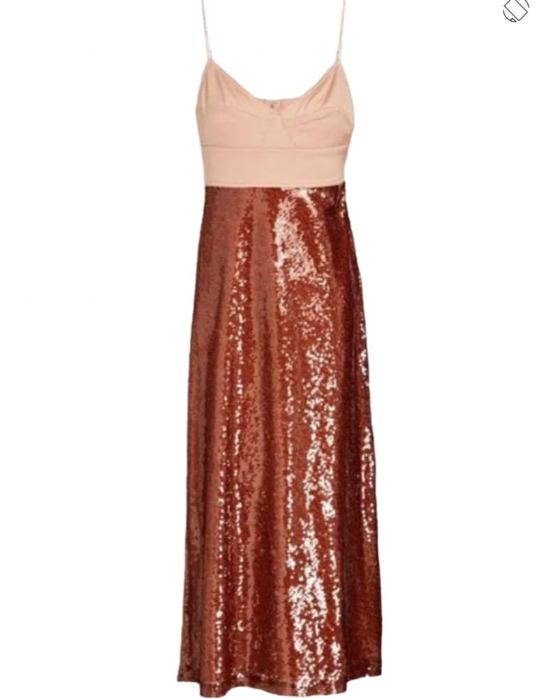 A.L.C. Gisele Sequined Midi Dress - Image 1