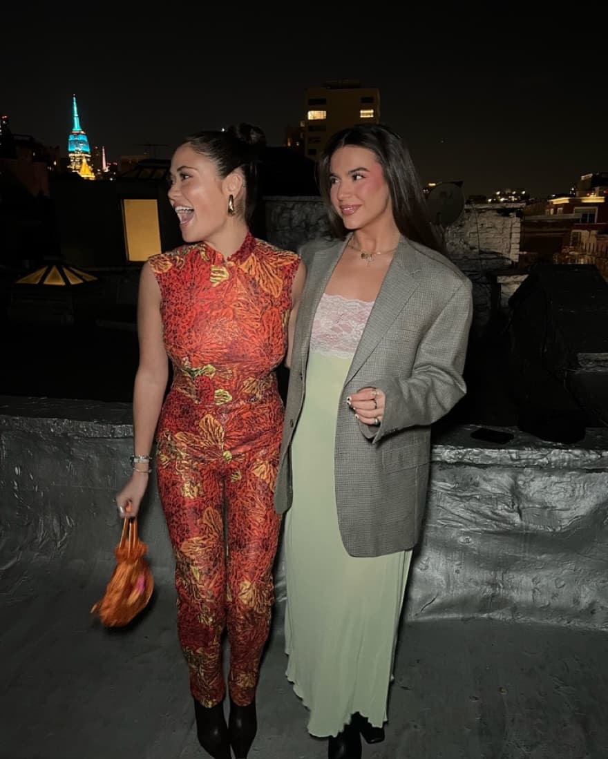 Kim Shui Red Lace Jumpsuit - Image 4