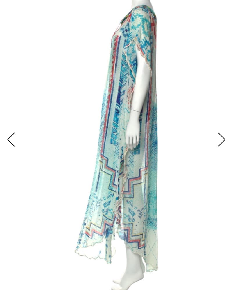 HEMANT AND NANDITA  Boho Maxi Dress - Image 2