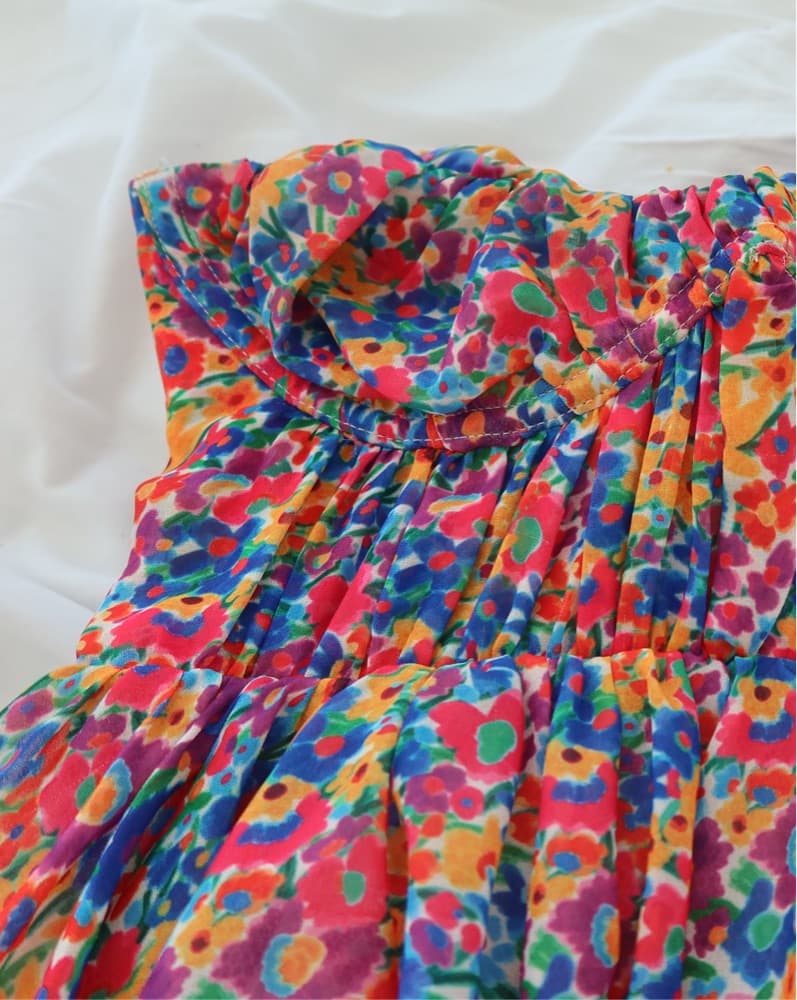For Love And Lemons Floral Dress - Image 3