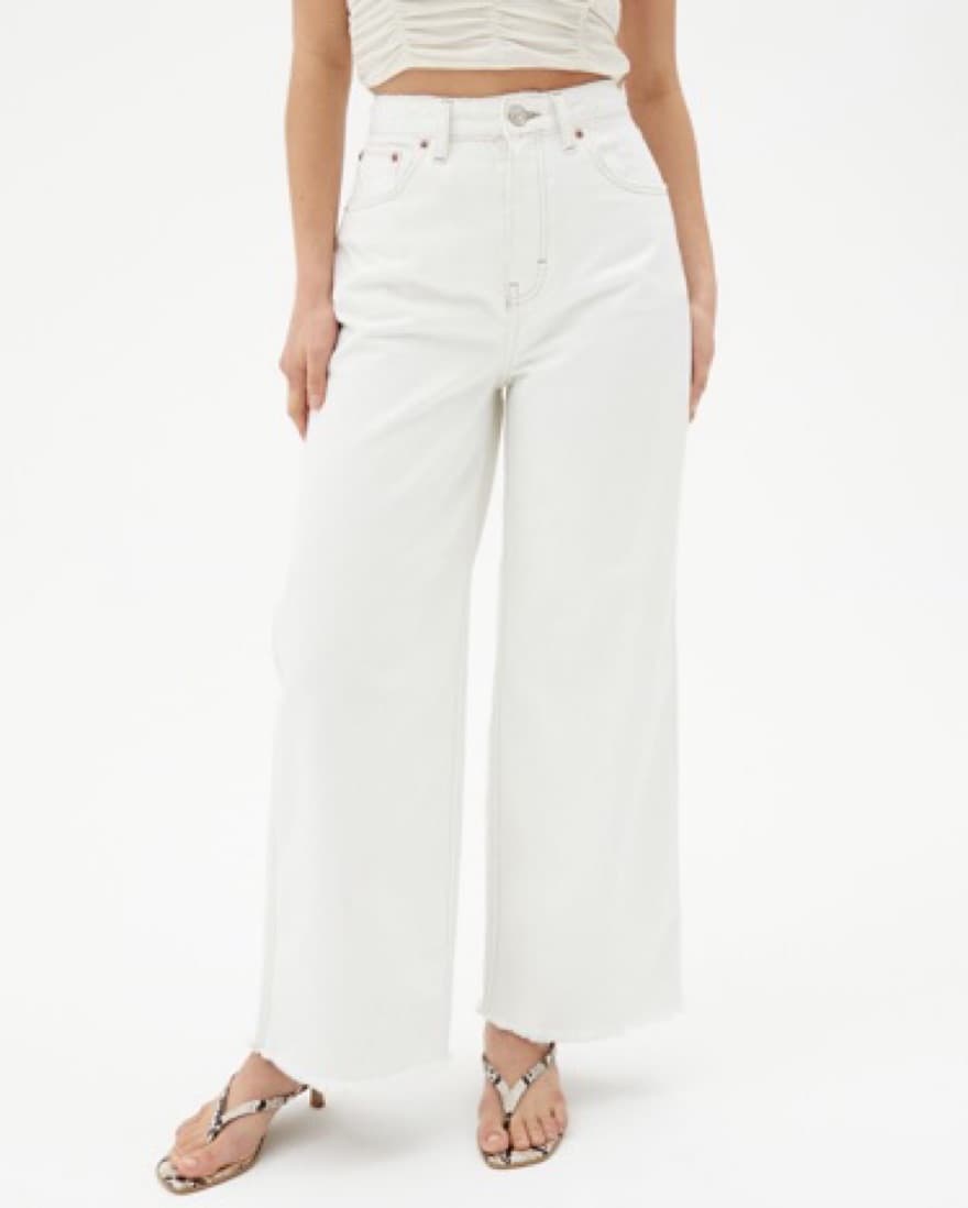 BDG JAX HIGH WAISTED PUDDLE WHITE DENIM - Image 2