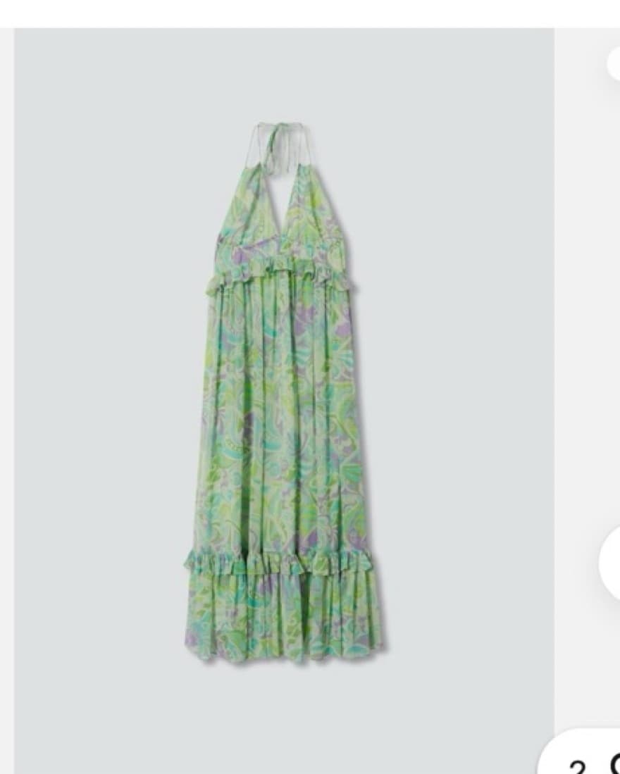 Patterned Mango Formal Dress - Image 2