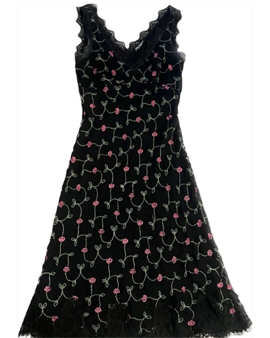 Vintage Betsy Johnson Slip Dress - Image 2