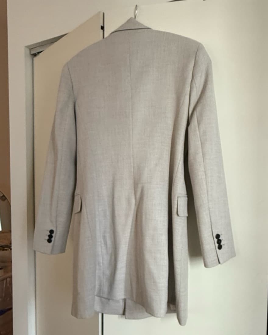 Double Breasted Long Blazer / Coat - Image 3