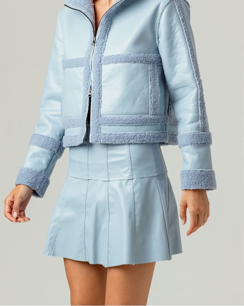 Noemi Skirt - Blue - Image 2