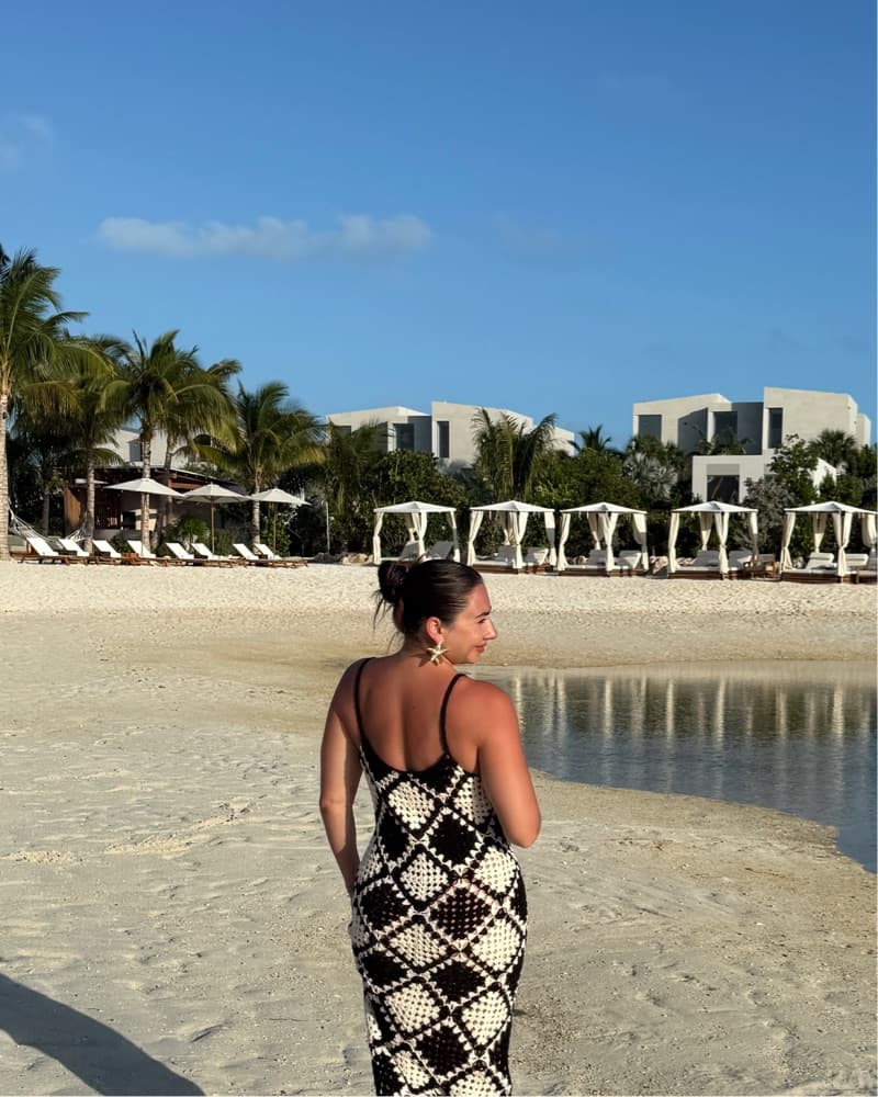 Crochet Beach Dress - Image 1