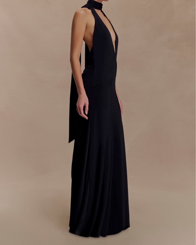 Black Evening Gown - Image 4