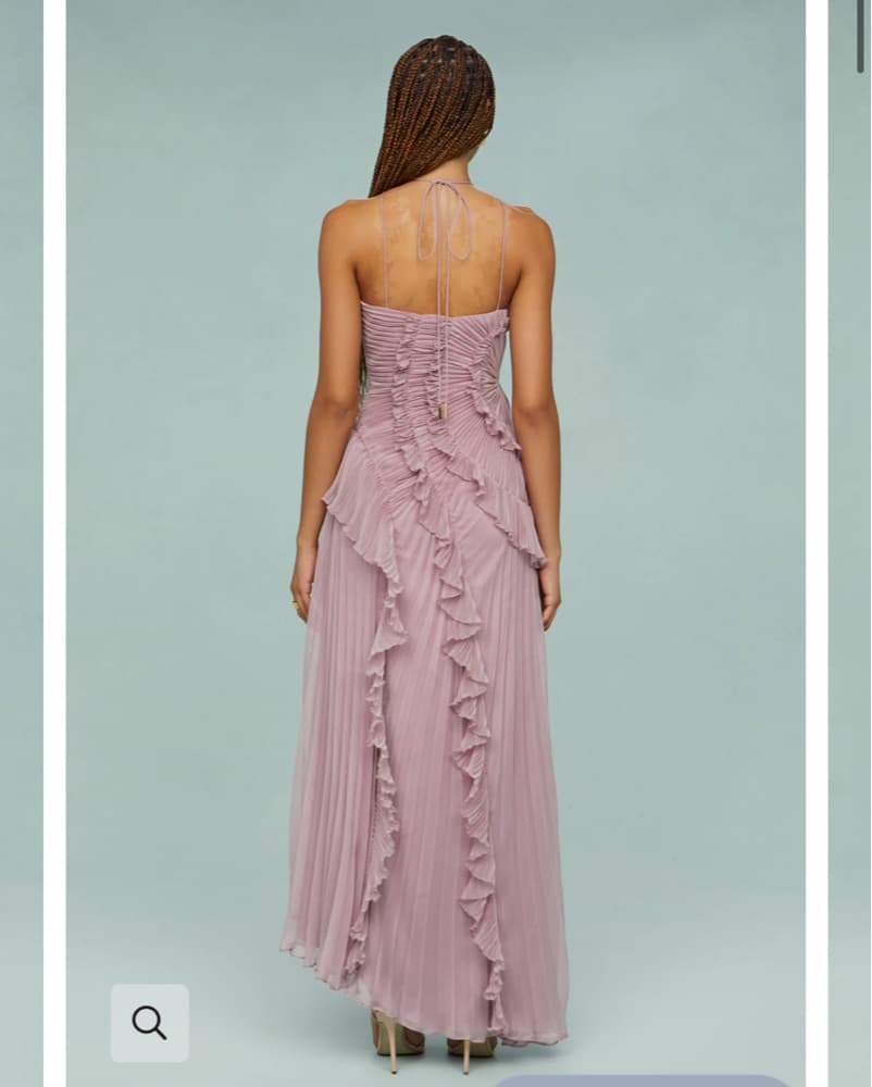  SOLD OUT Amur Lorelai Halter Gown - Image 2