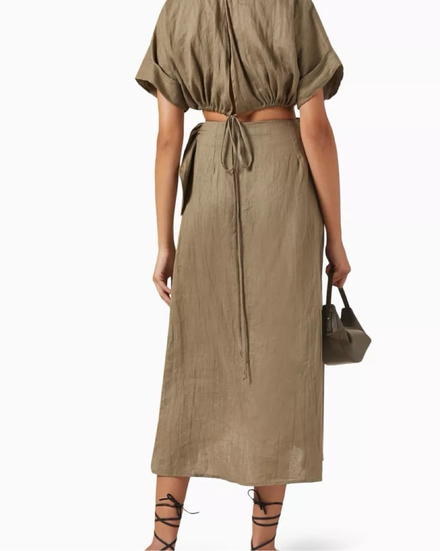 JBQ 100% Linen Dress - Image 2