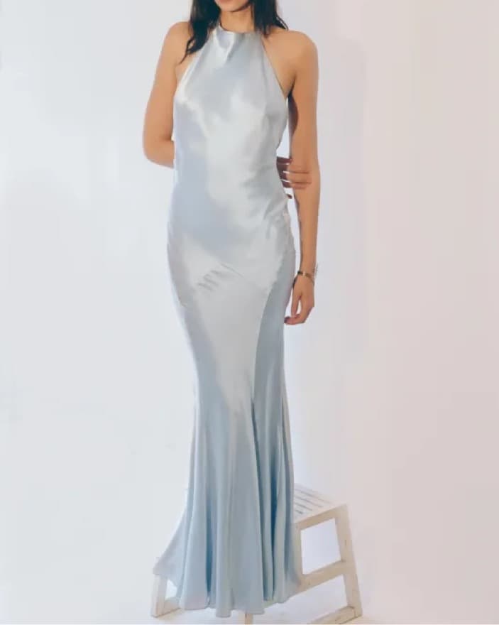 Dana foley Blue Dress - Image 2